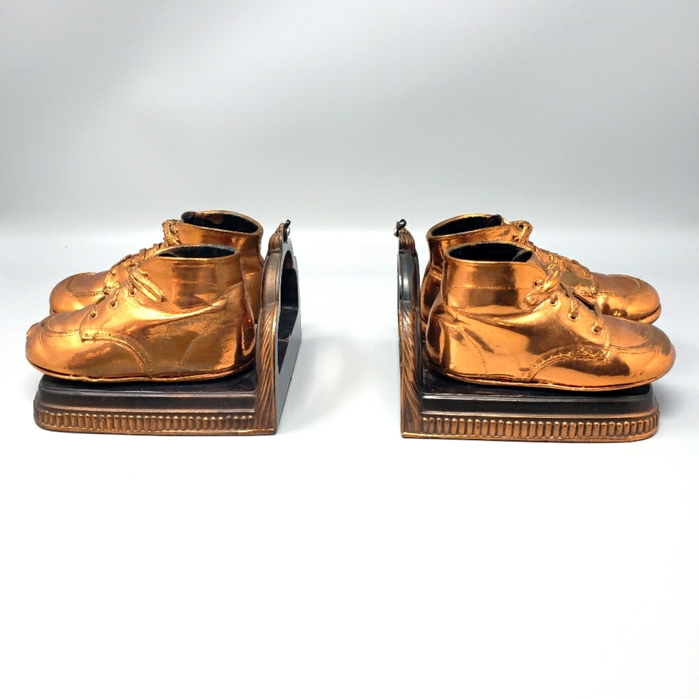 Bronze Decorative Shoe Bookends